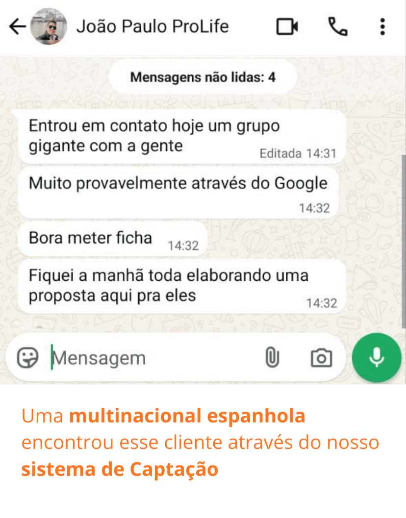 Uma multinacional espanhola encontrou esse cliente através do nosso sistema de Captação (828 x 1057 px)